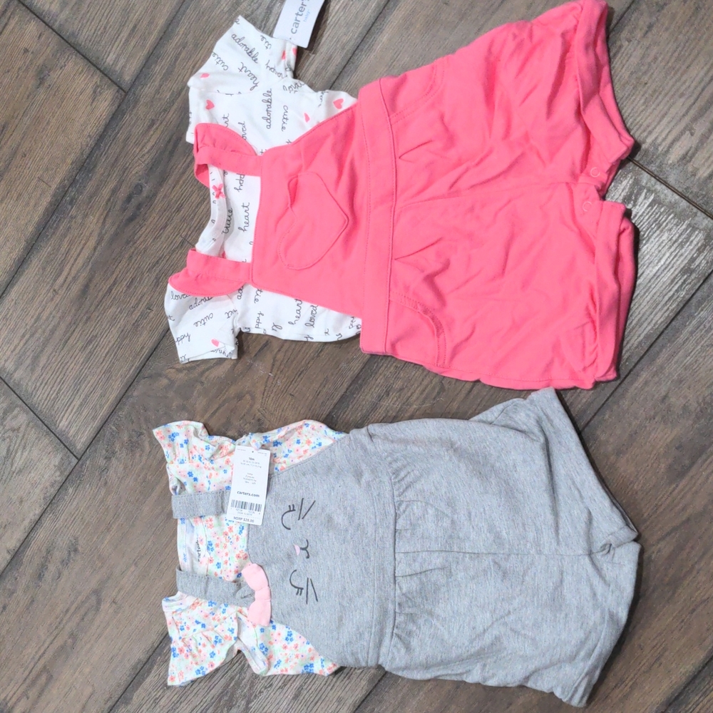 2 New 18 Month Carter's Outfits